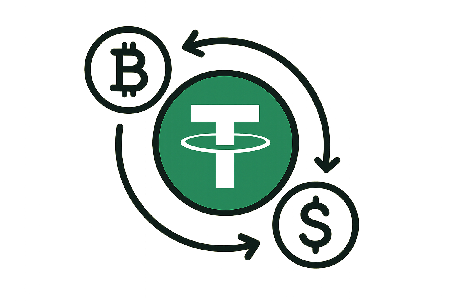 USDT trading pairs icon