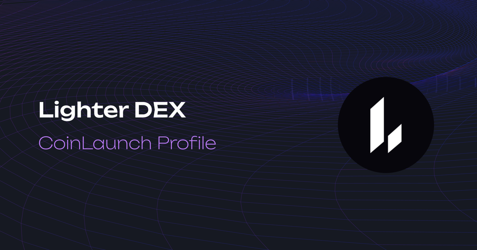 Lighter XYZ DEX logo