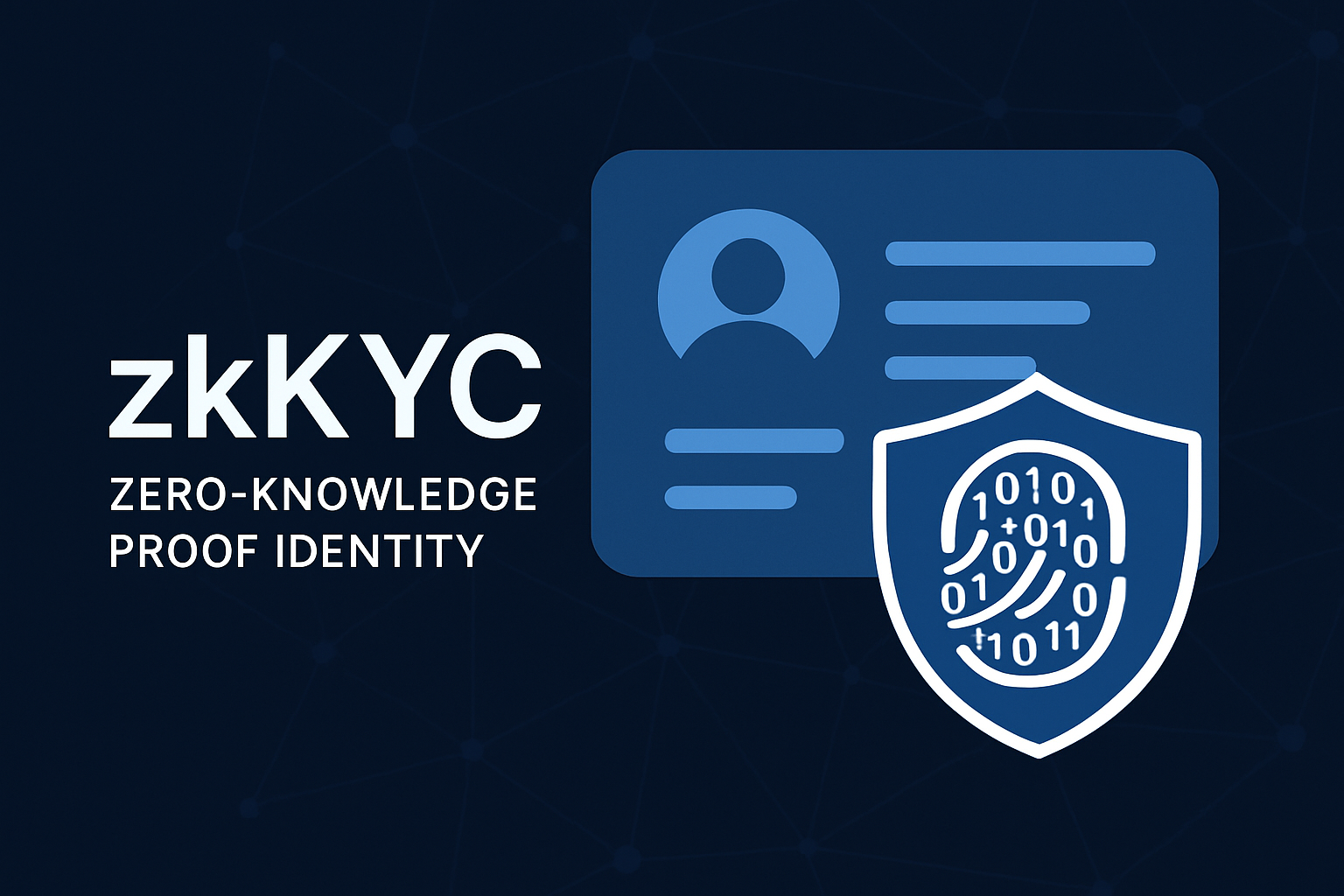 zkKYC zero-knowledge proof identity