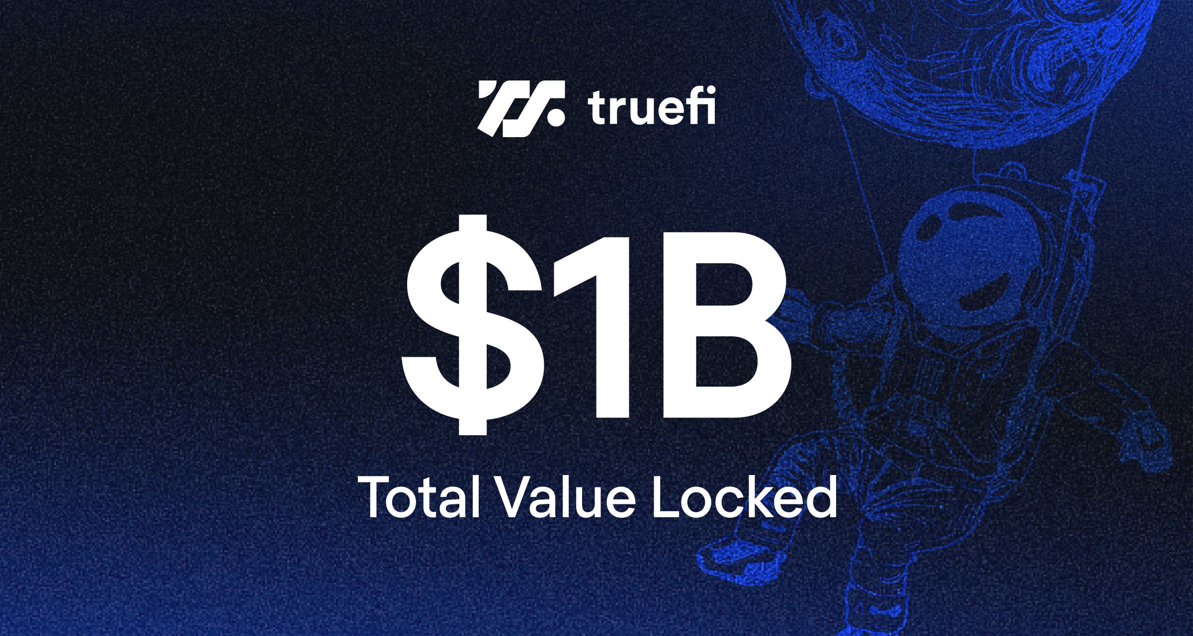 TrueFi blockchain credit score interface