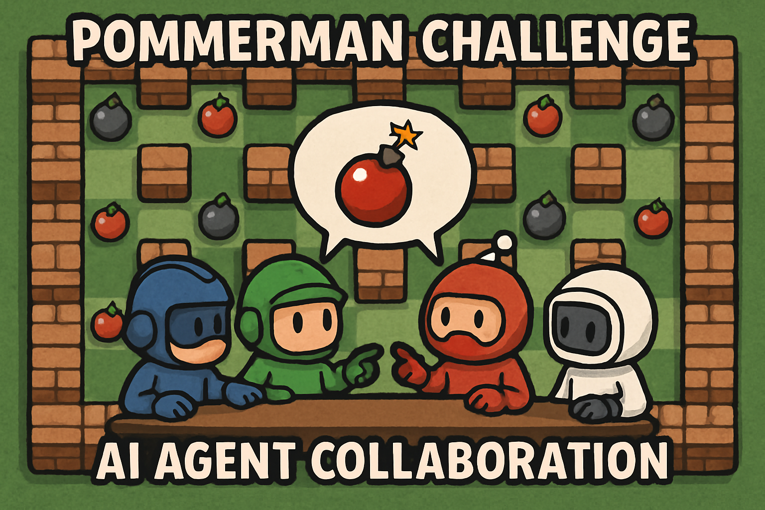 Pommerman Challenge AI agent collaboration