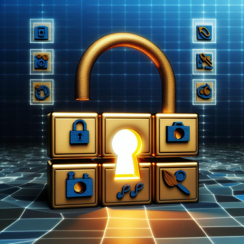 royalty tracking blockchain watermark