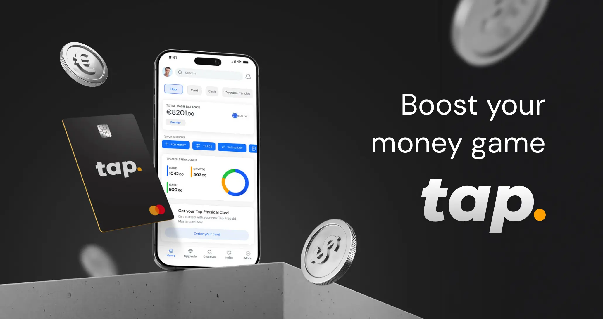 Tap Global crypto business account platform