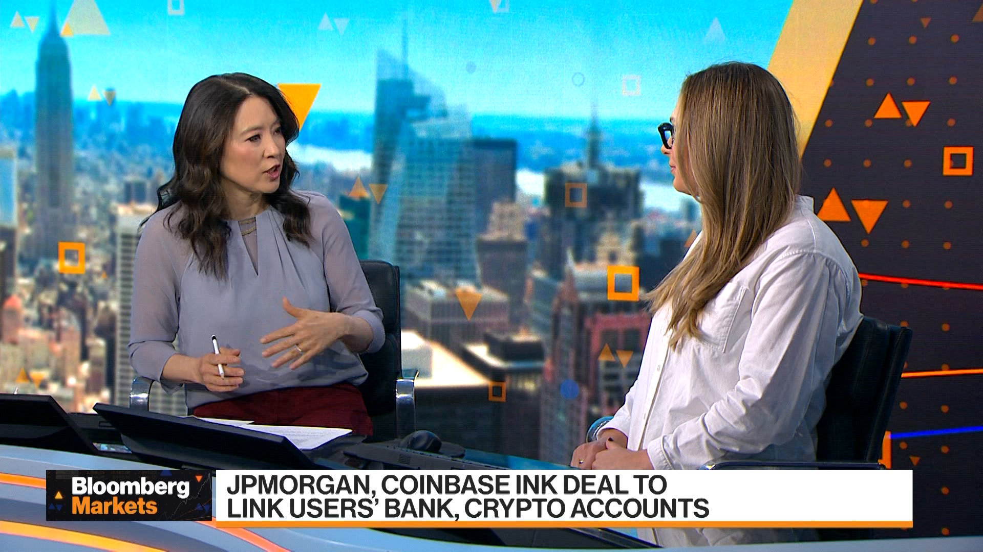 JPMorgan Chase bank account linked to Coinbase wallet