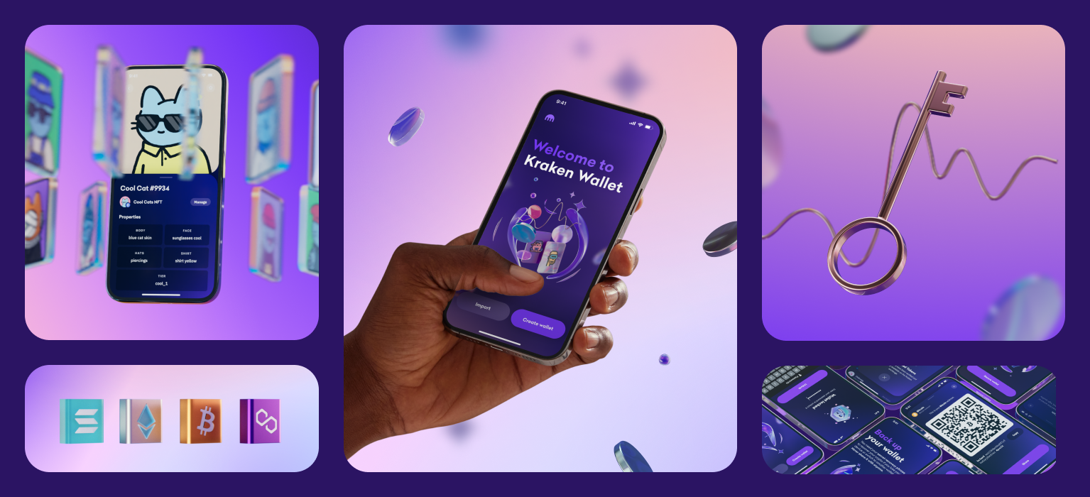 Backing up crypto secret note securely