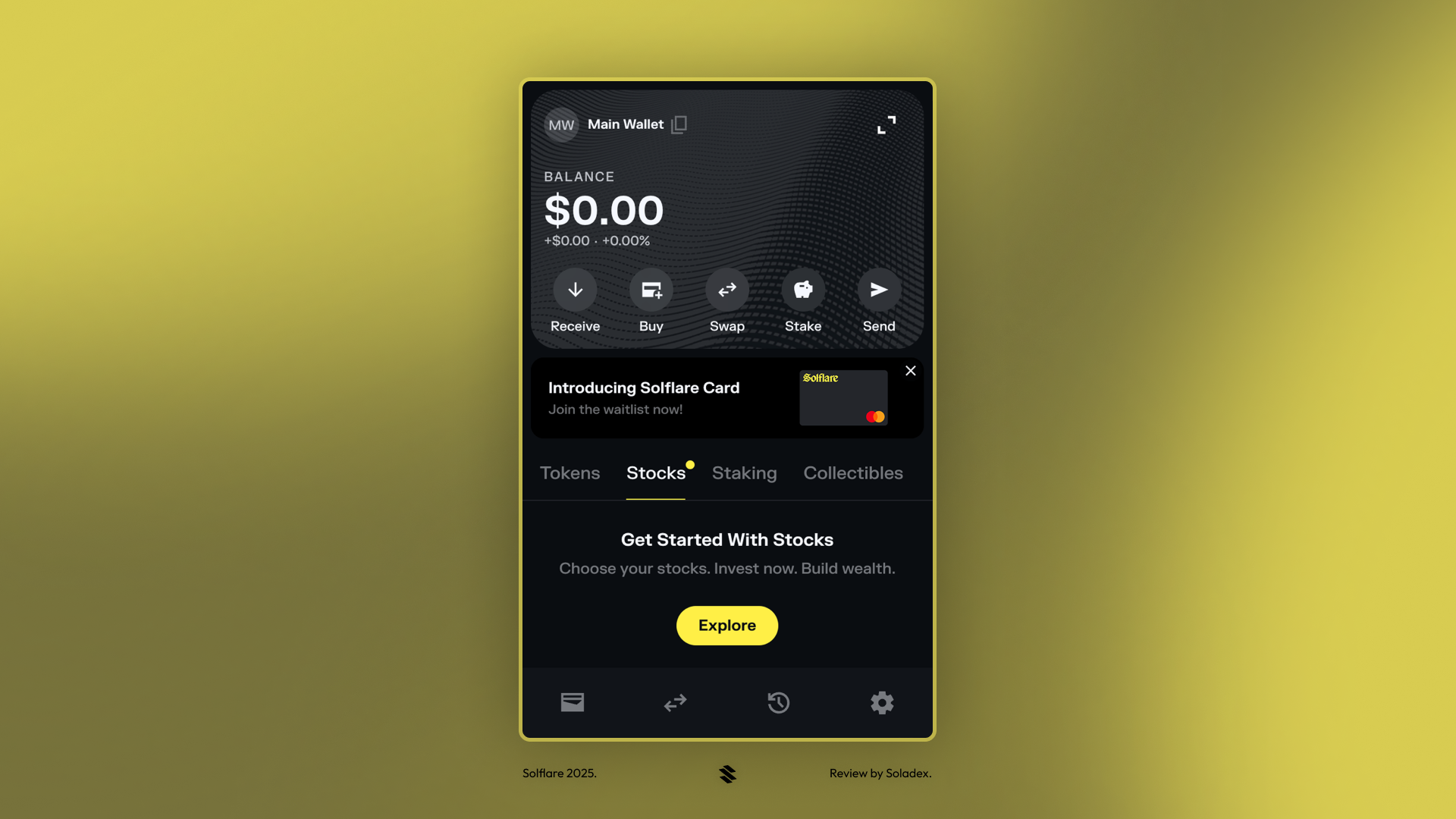 Solflare Solana wallet mobile