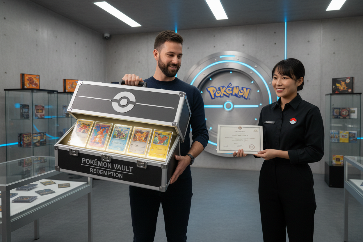 Pokémon card vault redemption
