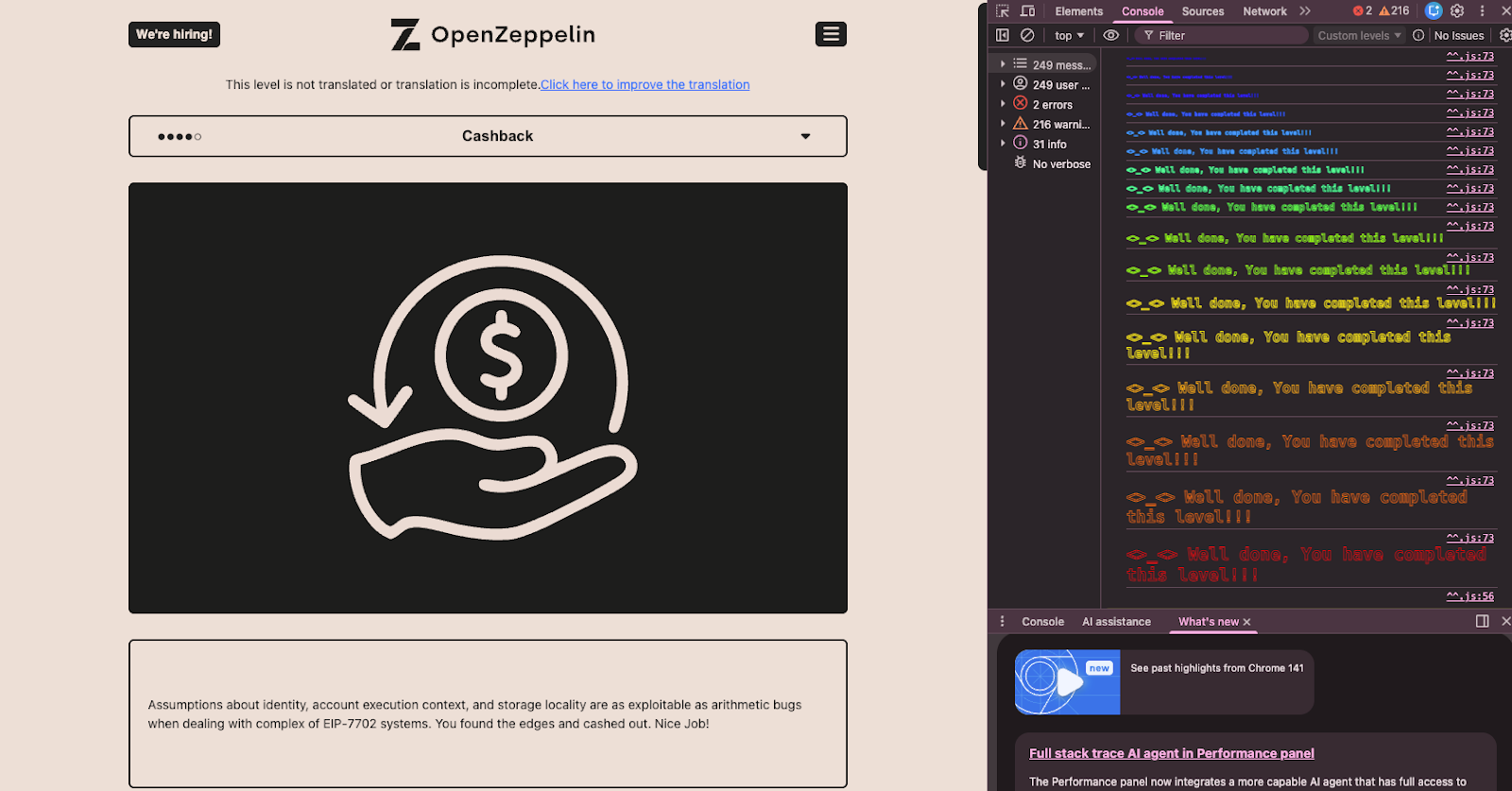 EIP-7702 delegation checker dashboard