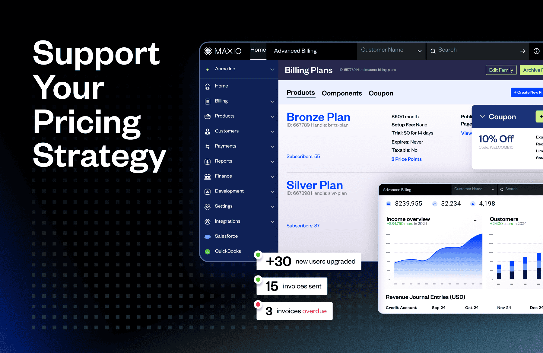 SaaS smart contract automated invoicing