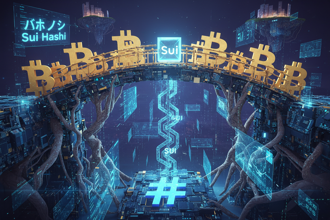 native BTC collateralization Sui Hashi