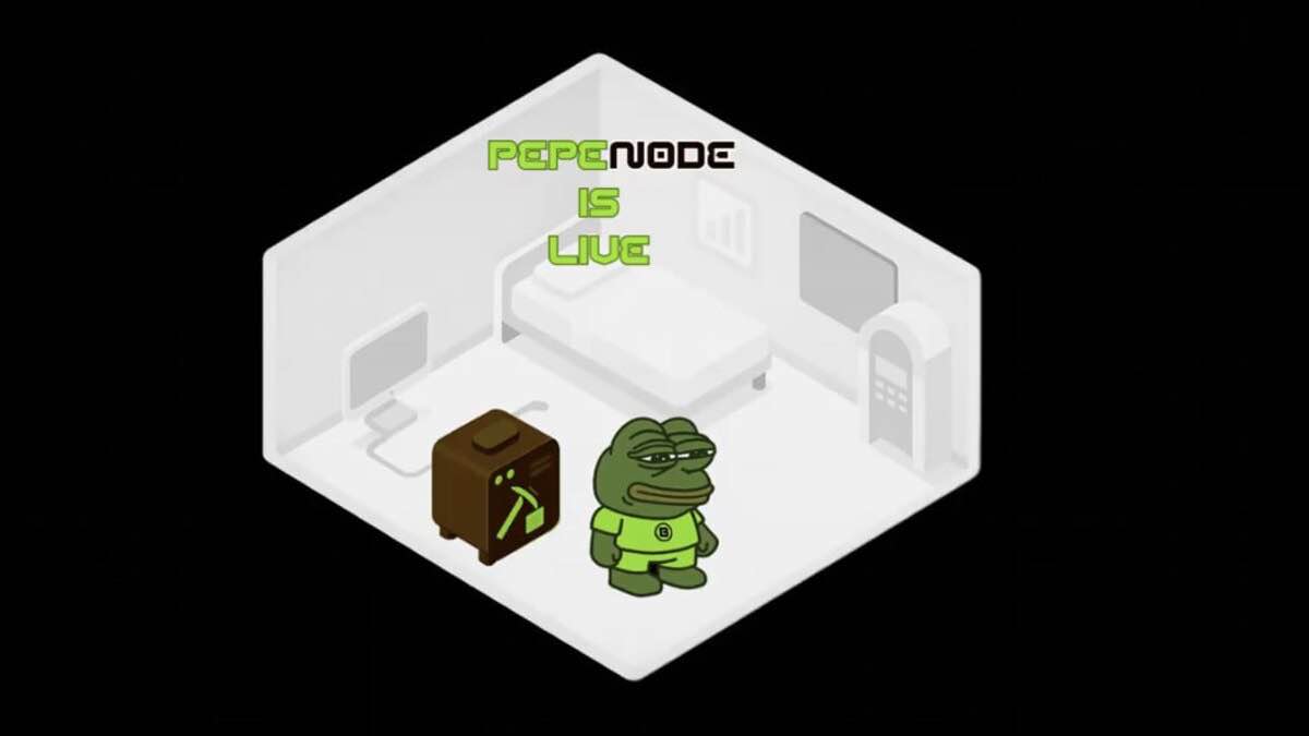 PEPENODE Solana mining tycoon game