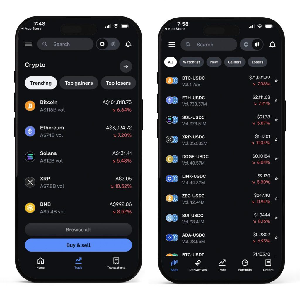 Coinbase Wallet L2 features app