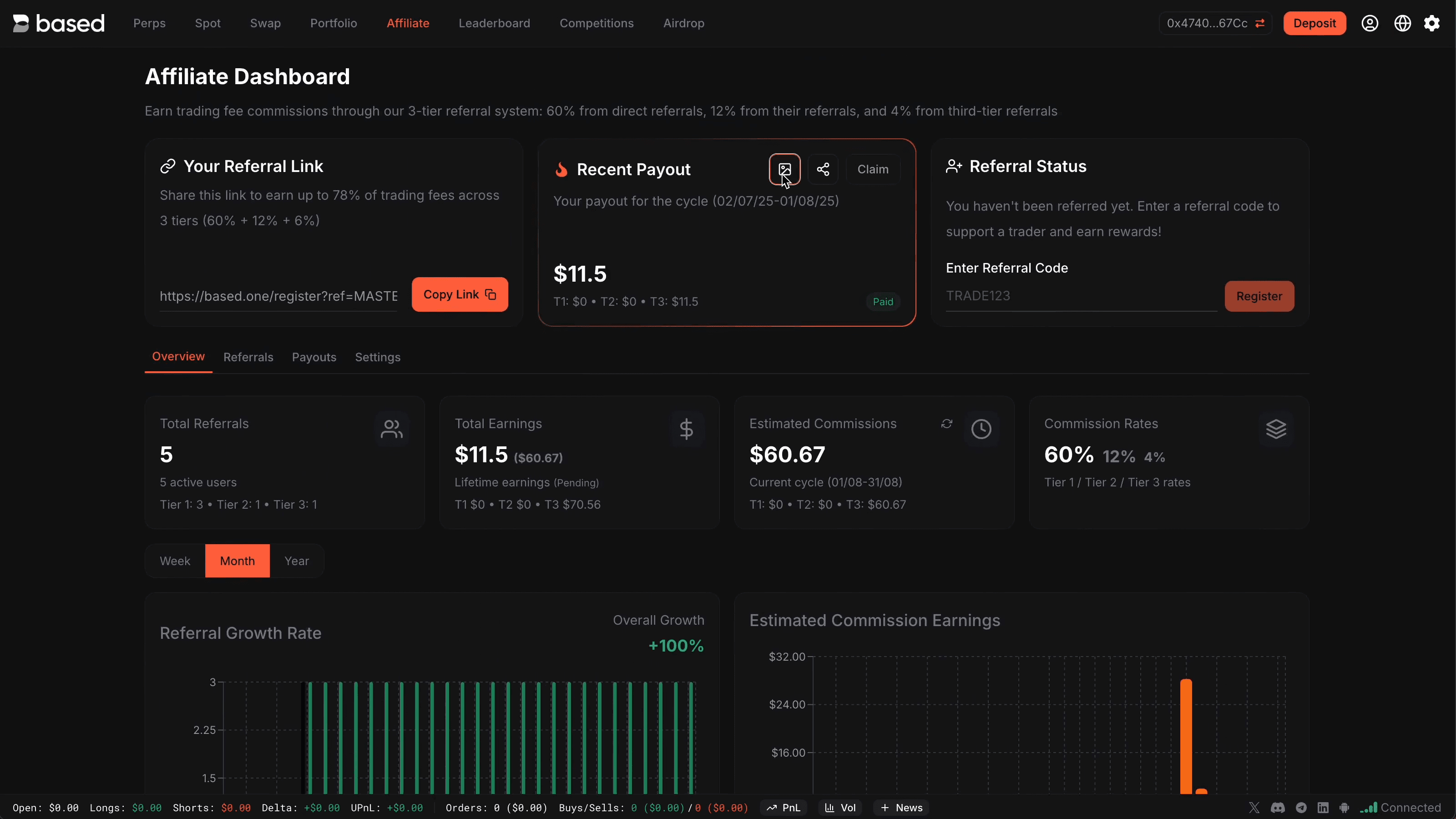 Hyperliquid trading interface 2025