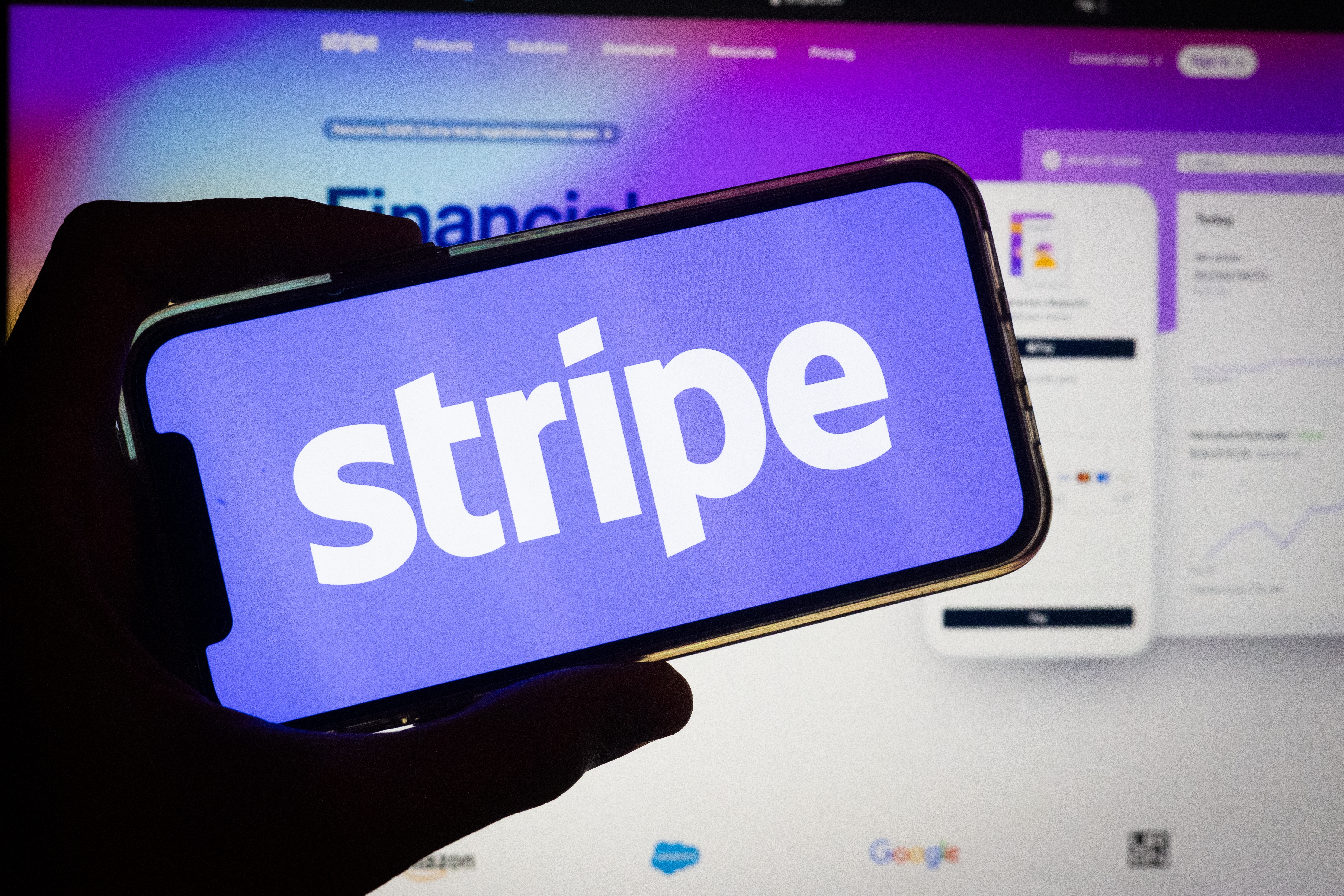 Stripe logo USDC stablecoin