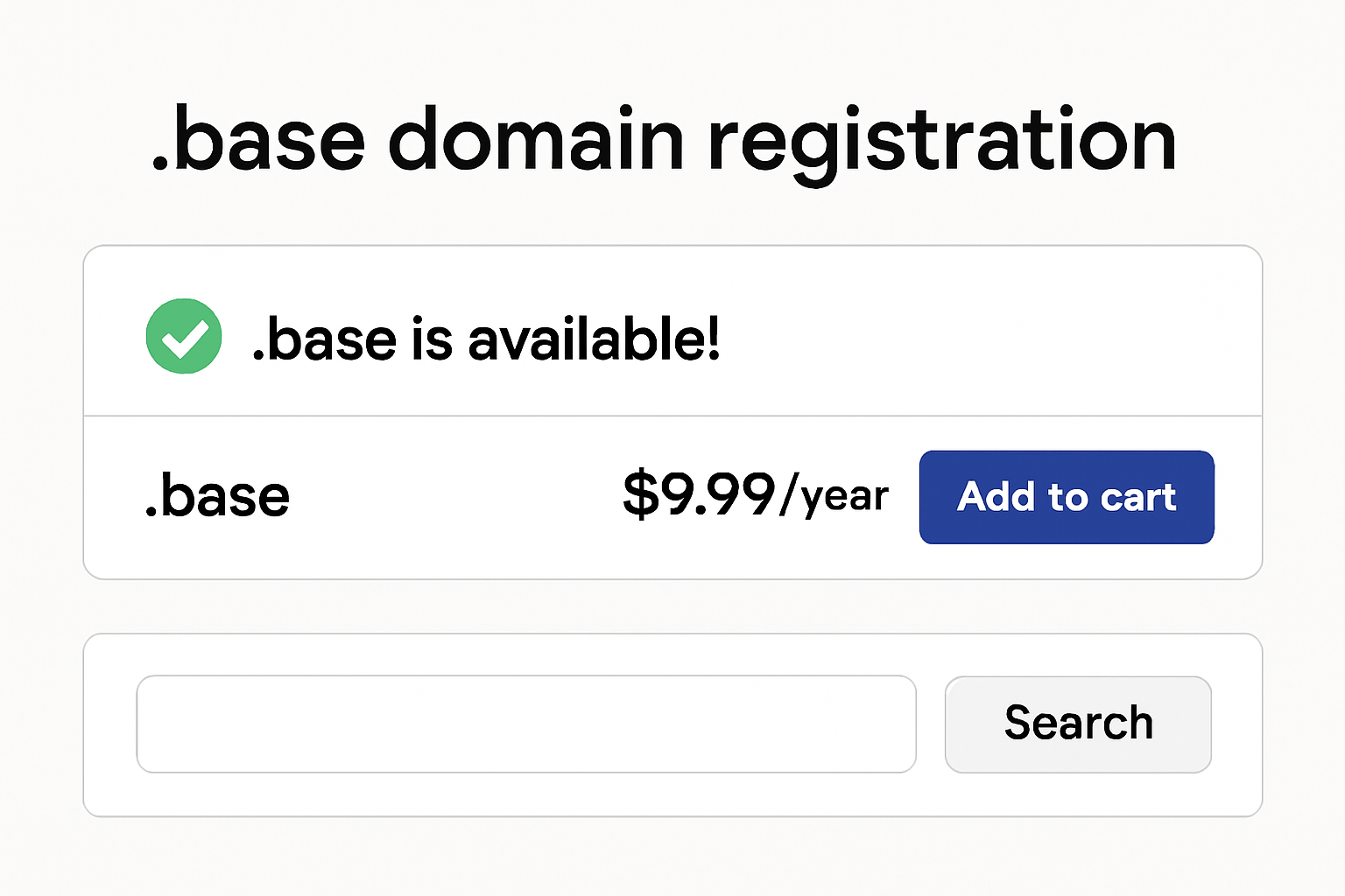 .base domain registration screenshot