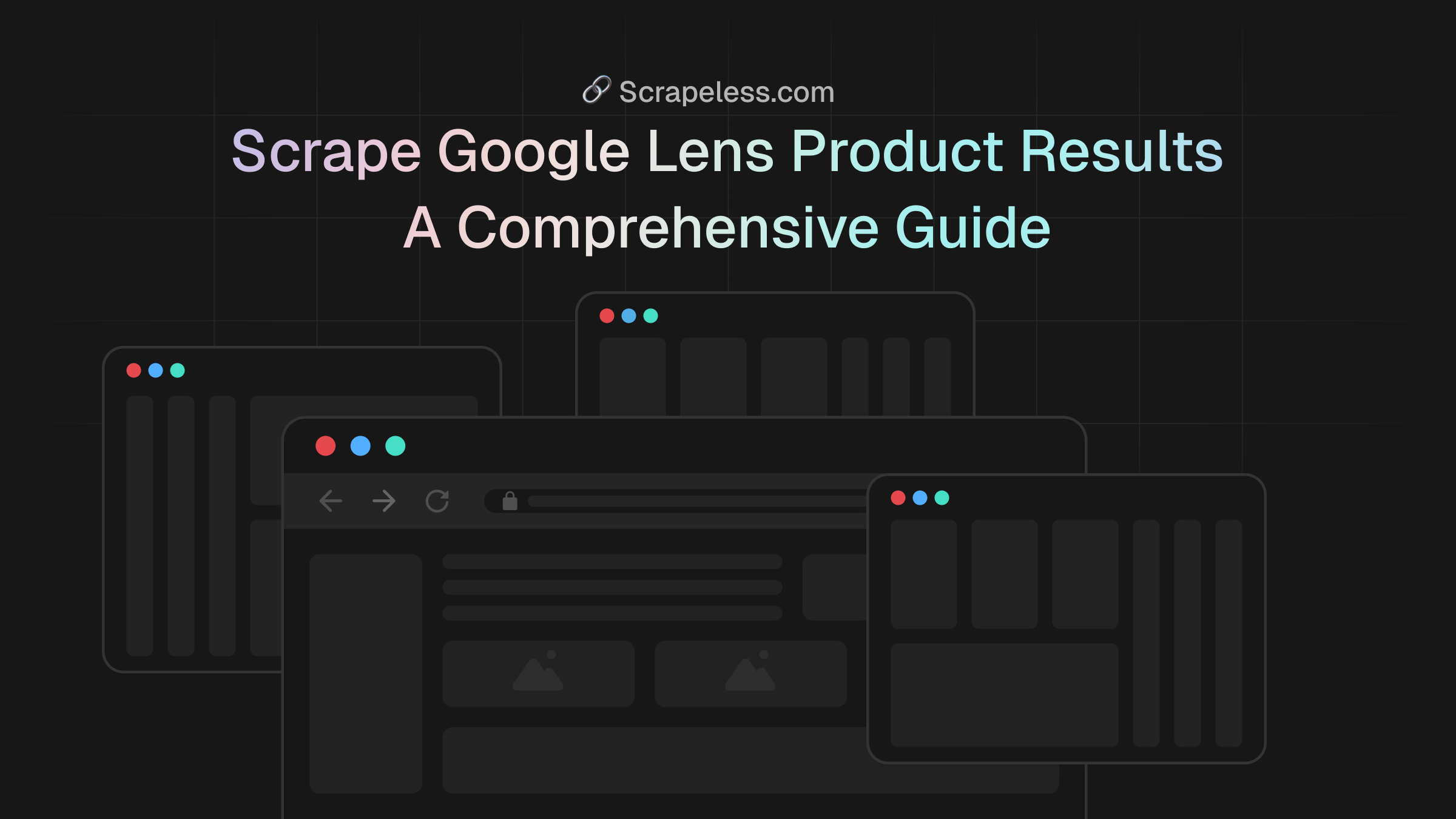 LENS Browser AI market analysis dashboard