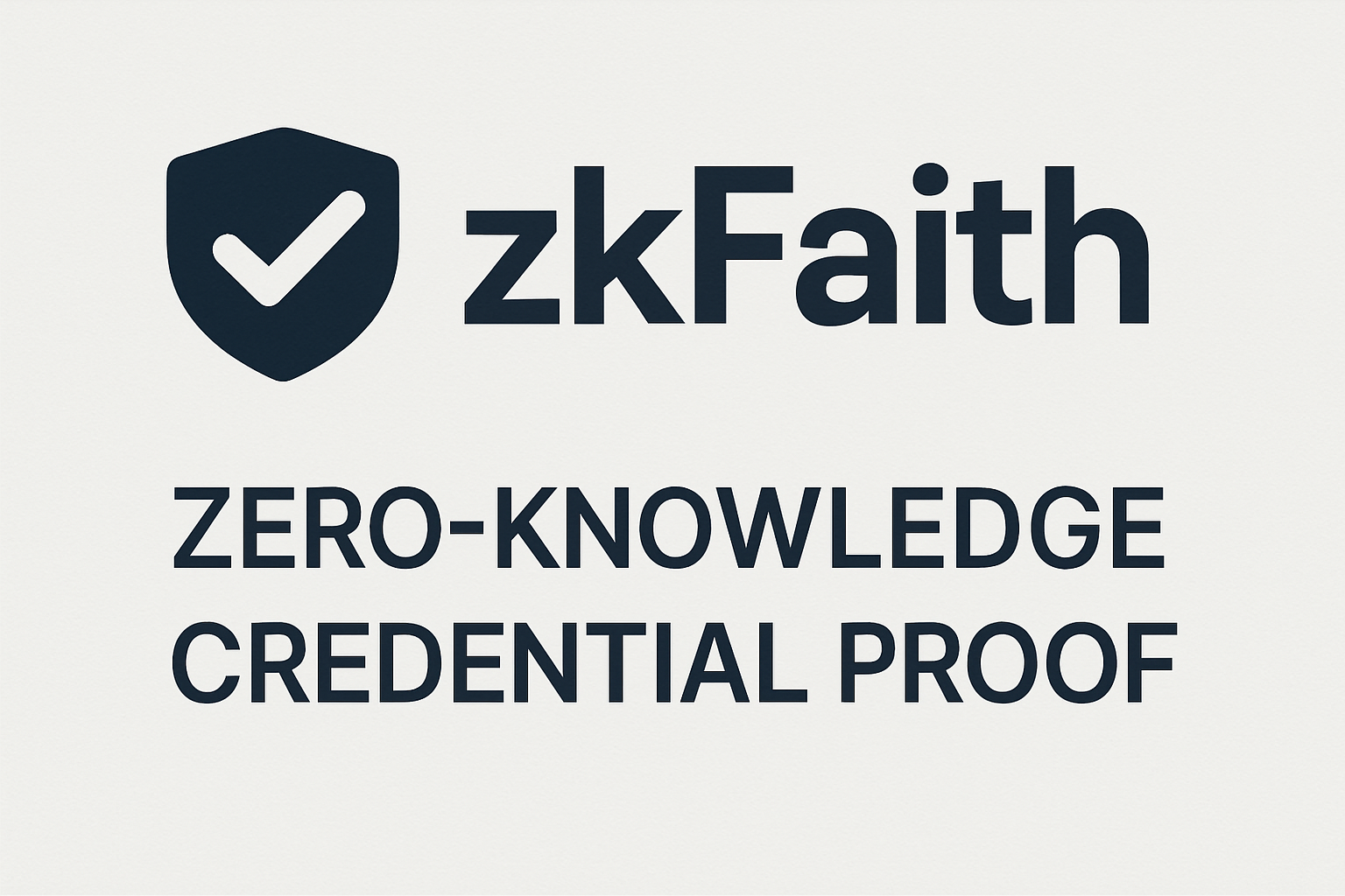 zkFaith zero-knowledge credential proof