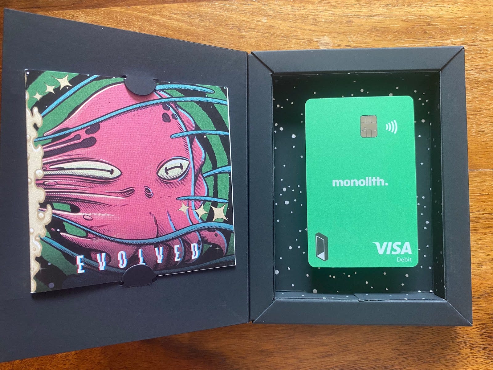 Monolith Visa Card crypto debit card