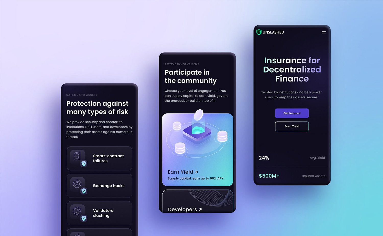 Unslashed Finance insurance protocol
