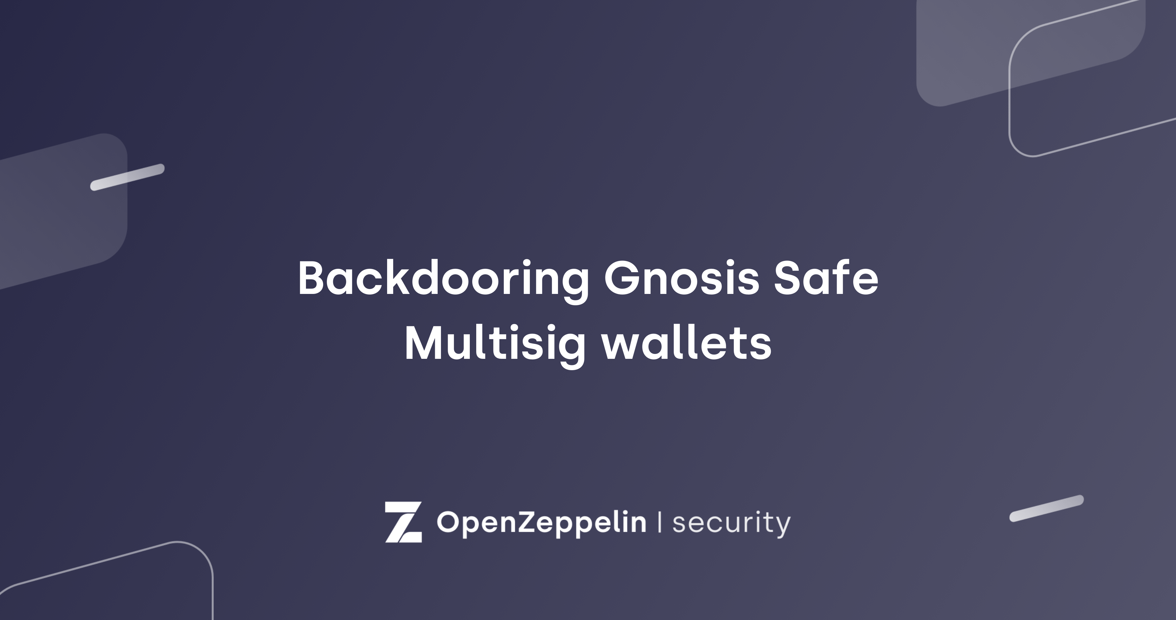 Gnosis Safe multisig wallet