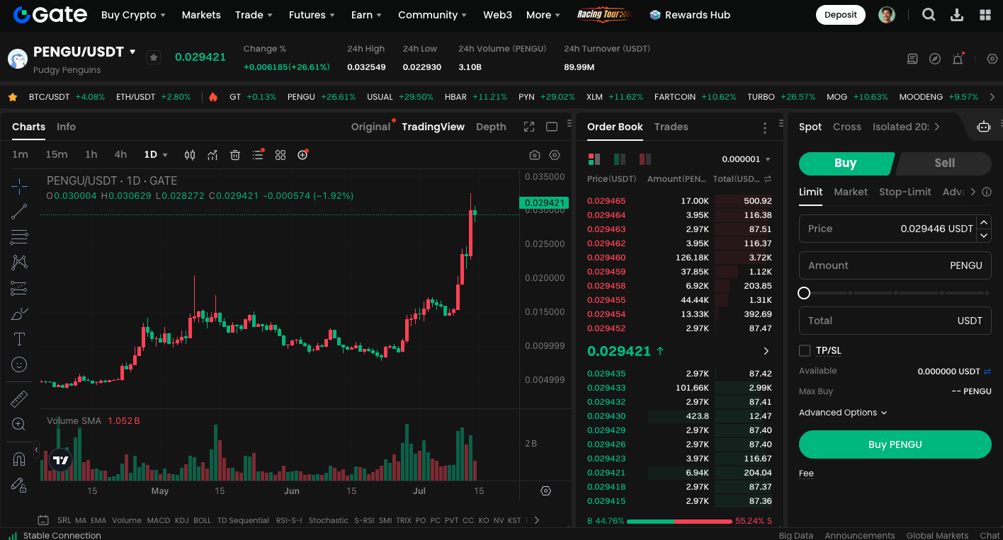 Pudgy Penguins NFT bridge LayerZero OP Stack