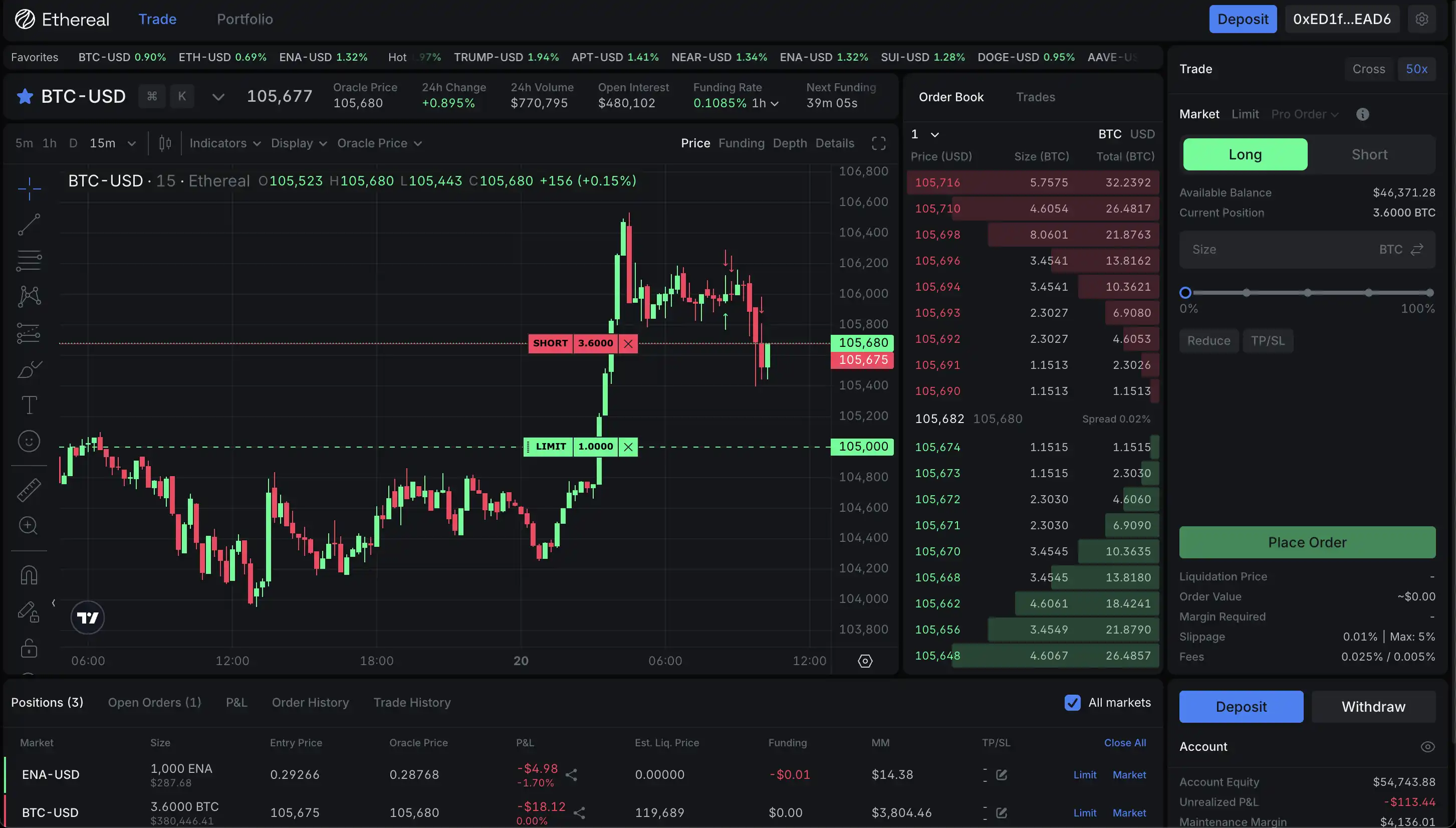 Paradex Perp DEX platform
