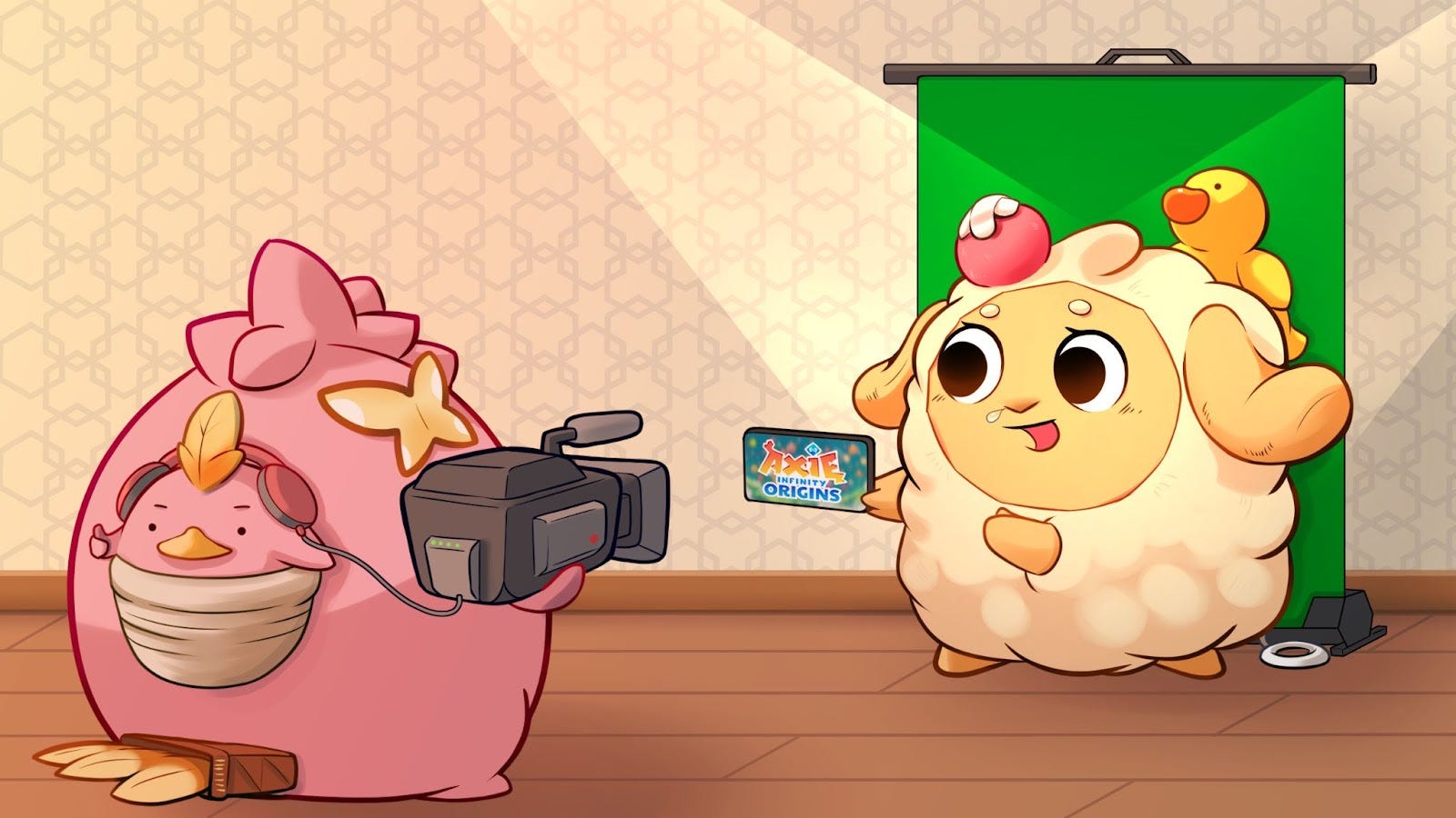 Axie Infinity gameplay official art
