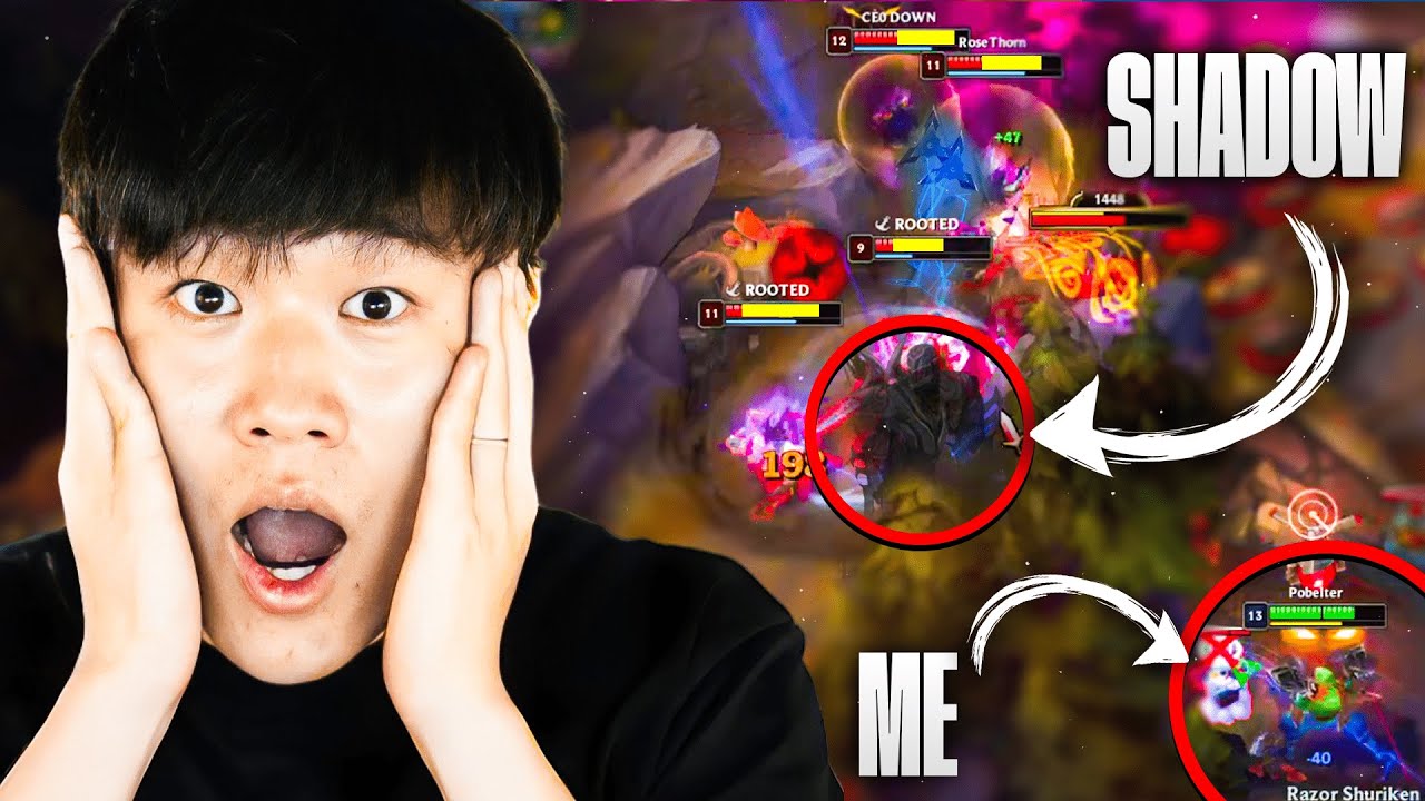 League of Legends assassin Zed mid-game kill