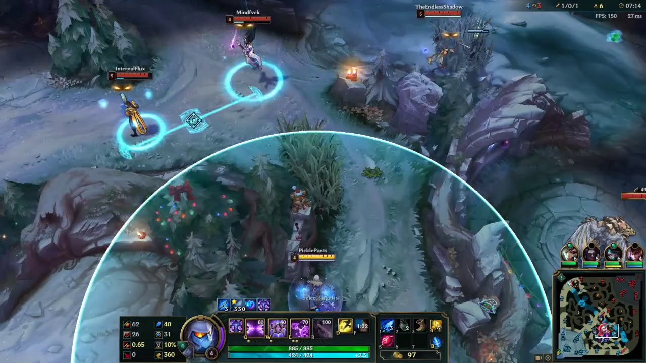 League of Legends support placing wards roam