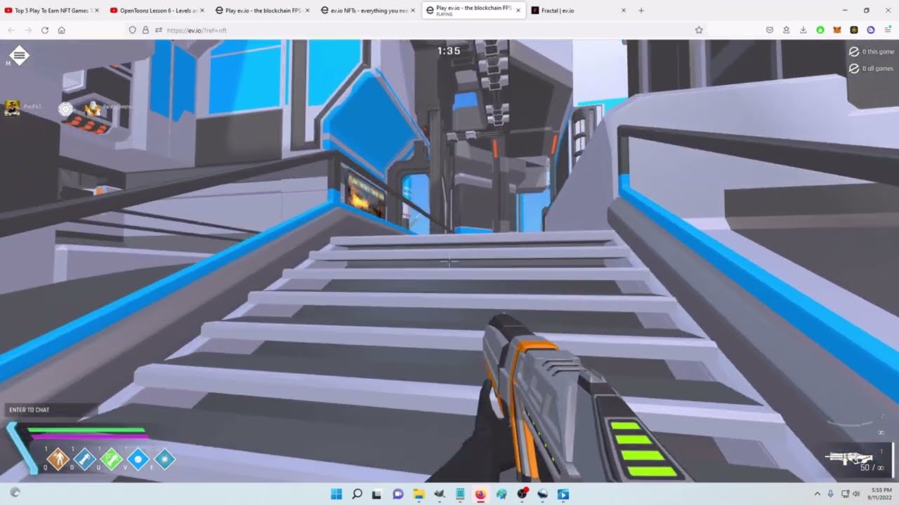 Ev.io Solana FPS screenshot