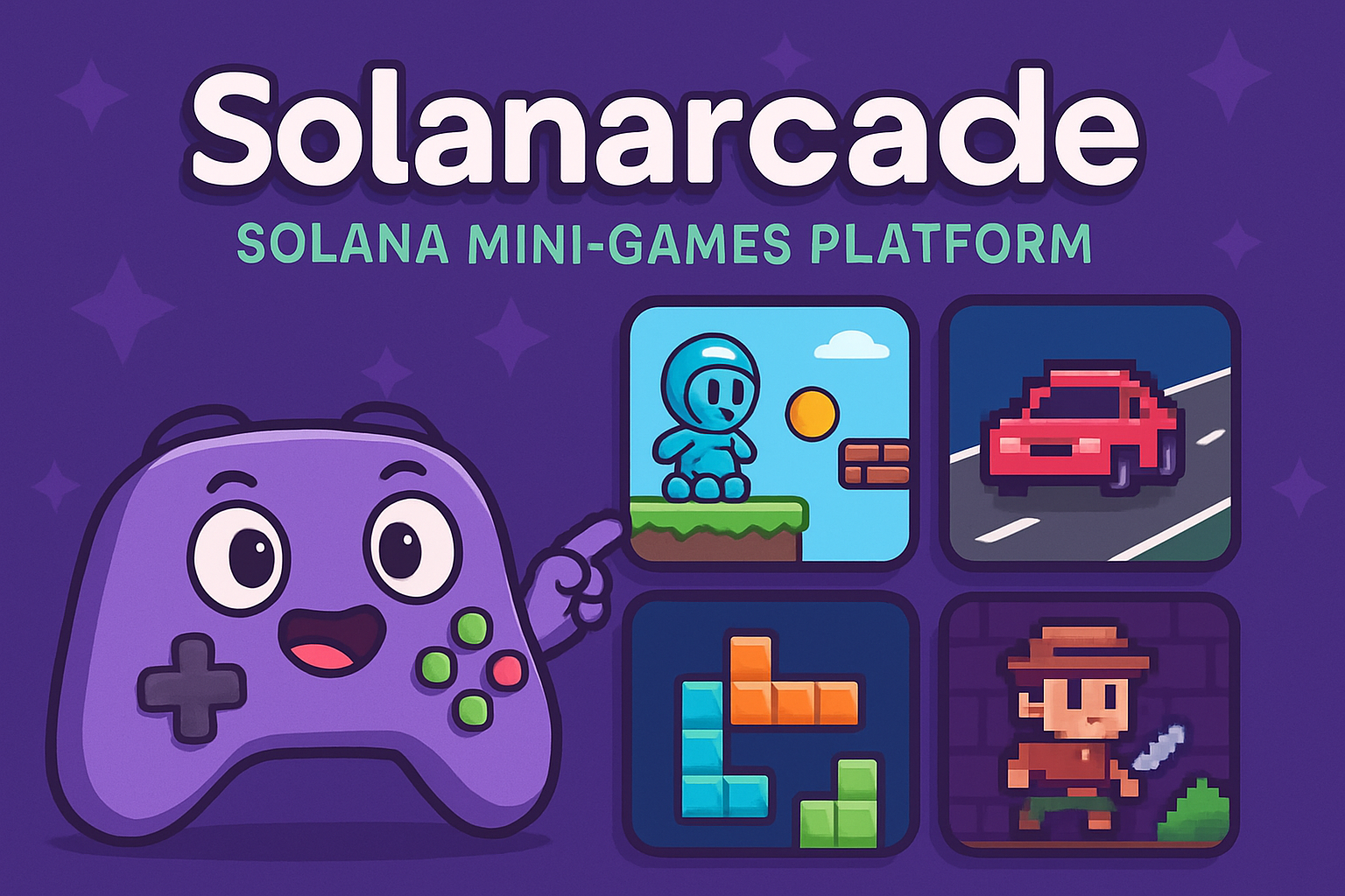 Solanarcade Solana mini-games platform