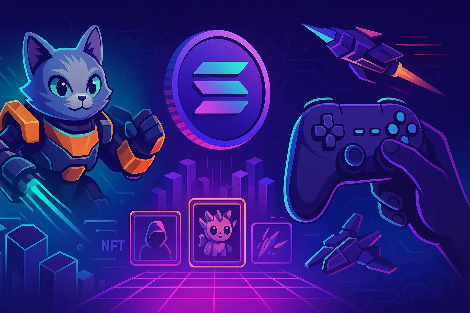 decentralized gaming infrastructure Solana
