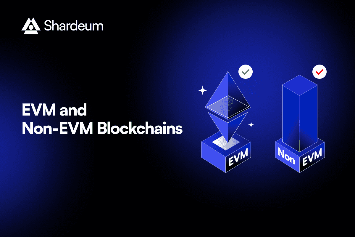 EVM compatible blockchain smart contract deployment