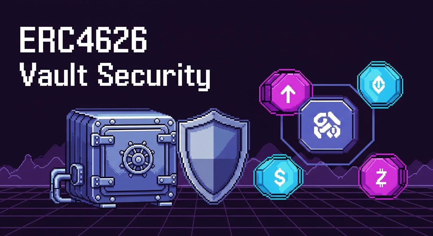 ERC-4626 standard DeFi vault diagram