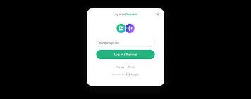 Magic.link Web3 onboarding interface
