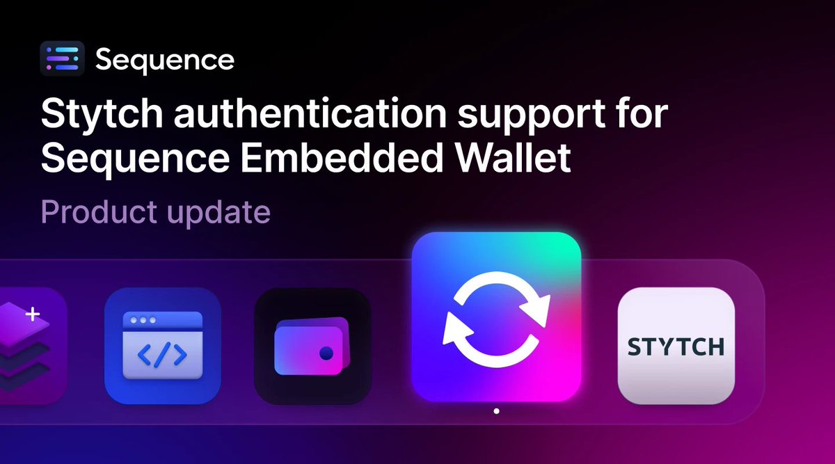 Sequence Wallet passwordless authentication