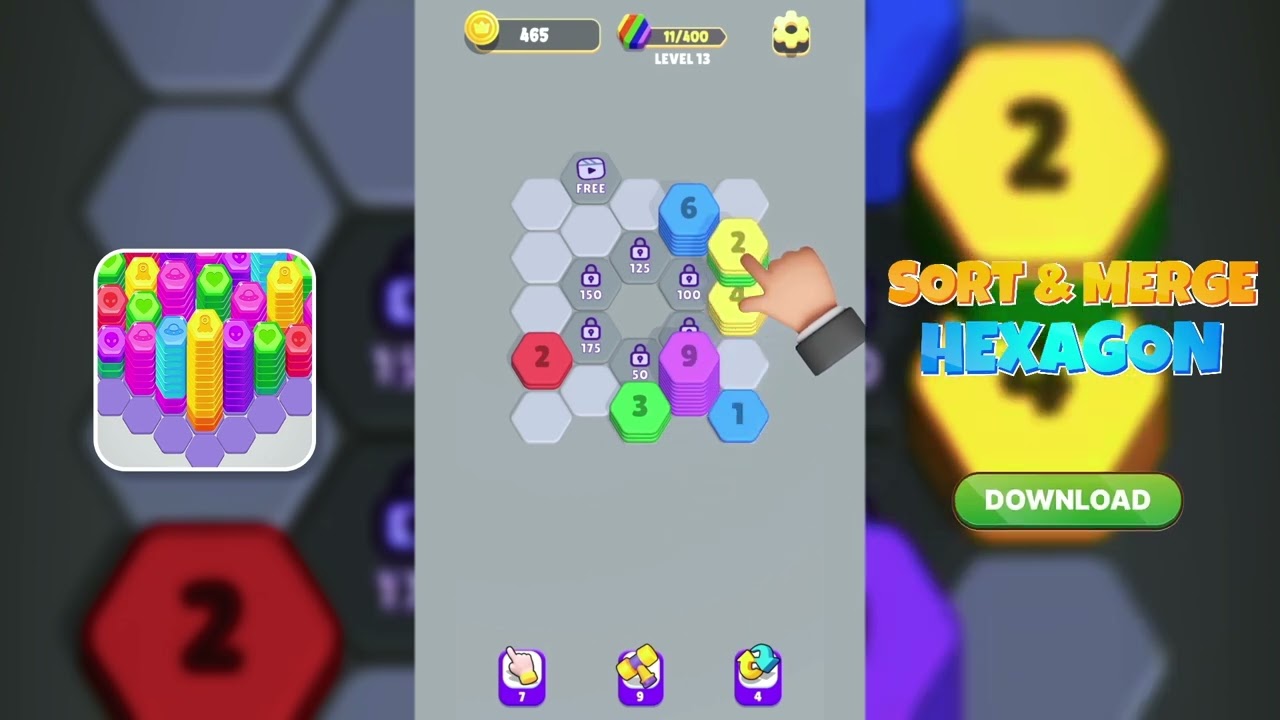 merge puzzle 5 items strategy