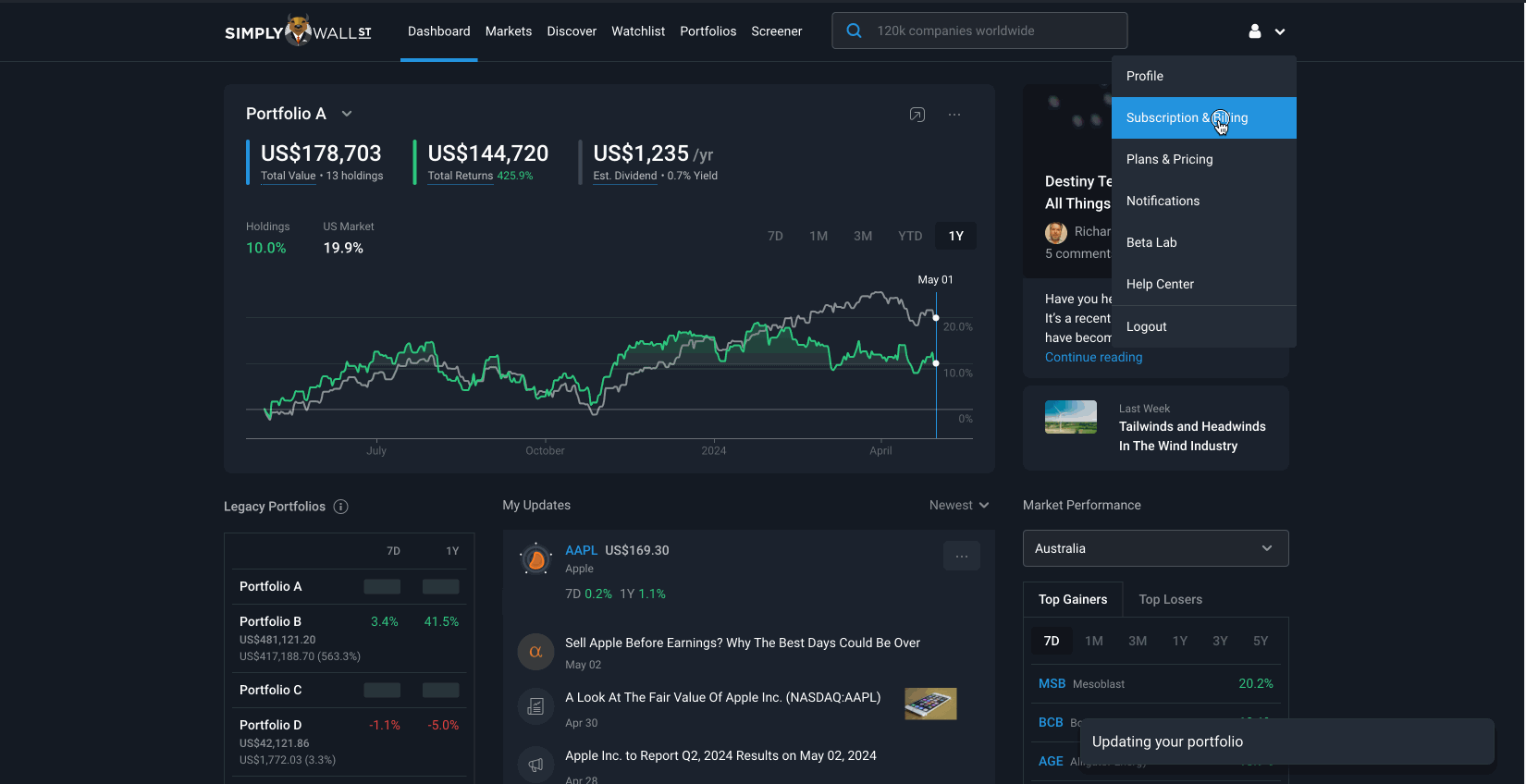 blockchain subscription upgrade proration