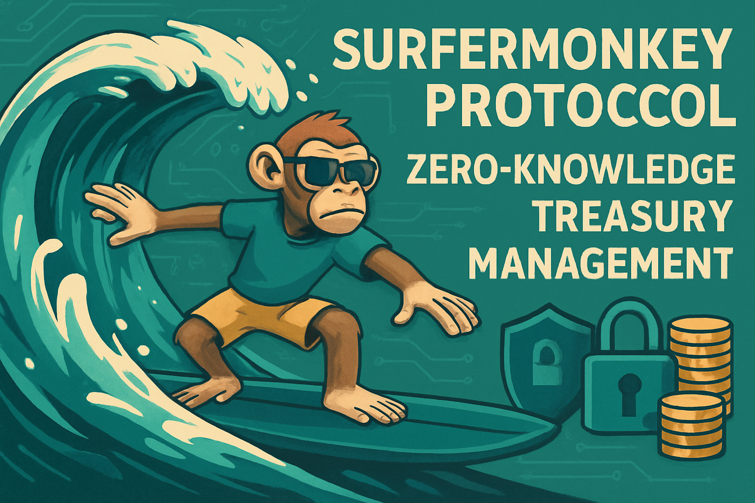 SurferMonkey protocol zero-knowledge treasury management