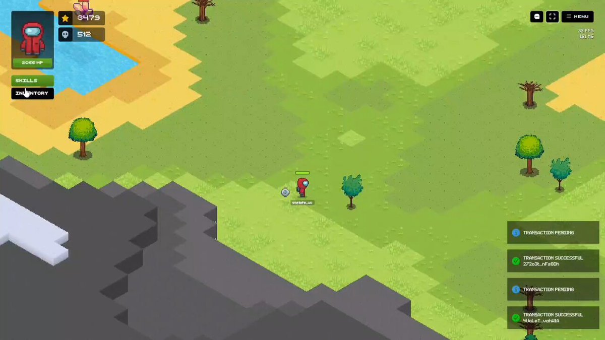 BlockStranding MMORPG Solana gameplay