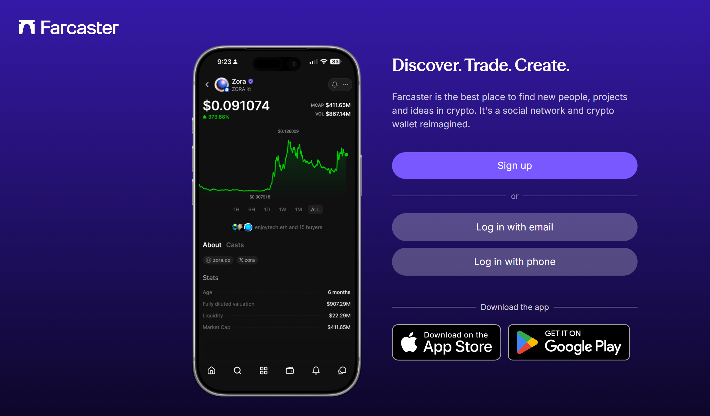 Farcaster casts Base trends