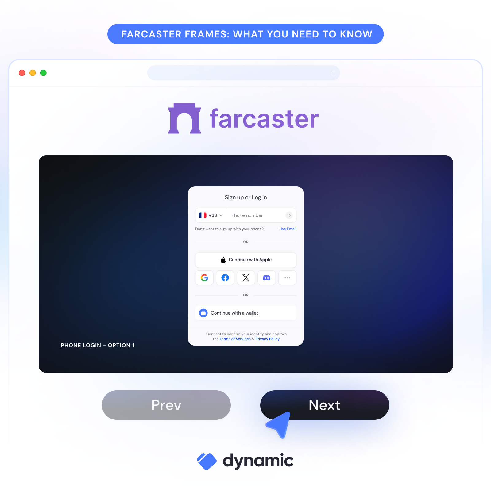 Farcaster Frames polls mini-games