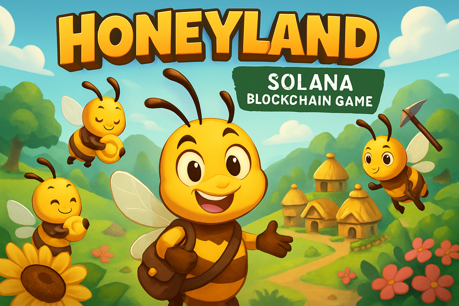 Honeyland Solana blockchain game