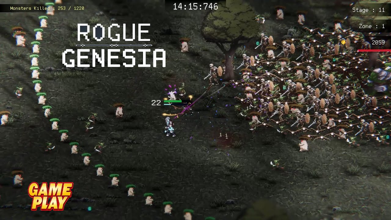 Rogue: Genesia gameplay