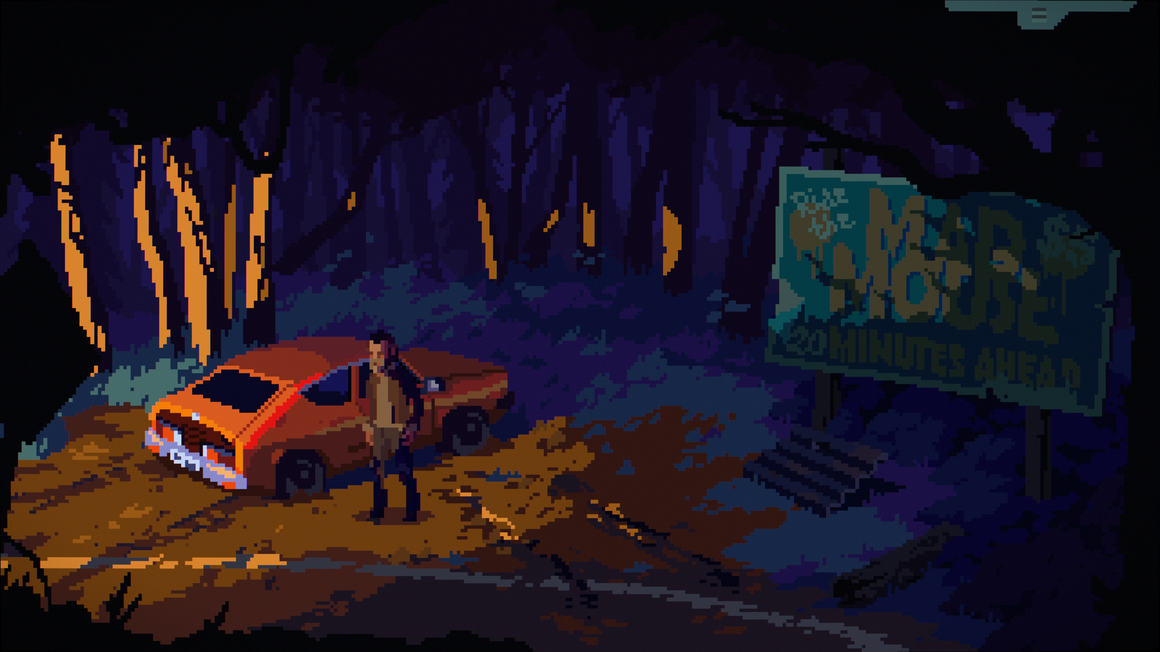 The Drifter indie game pixel art