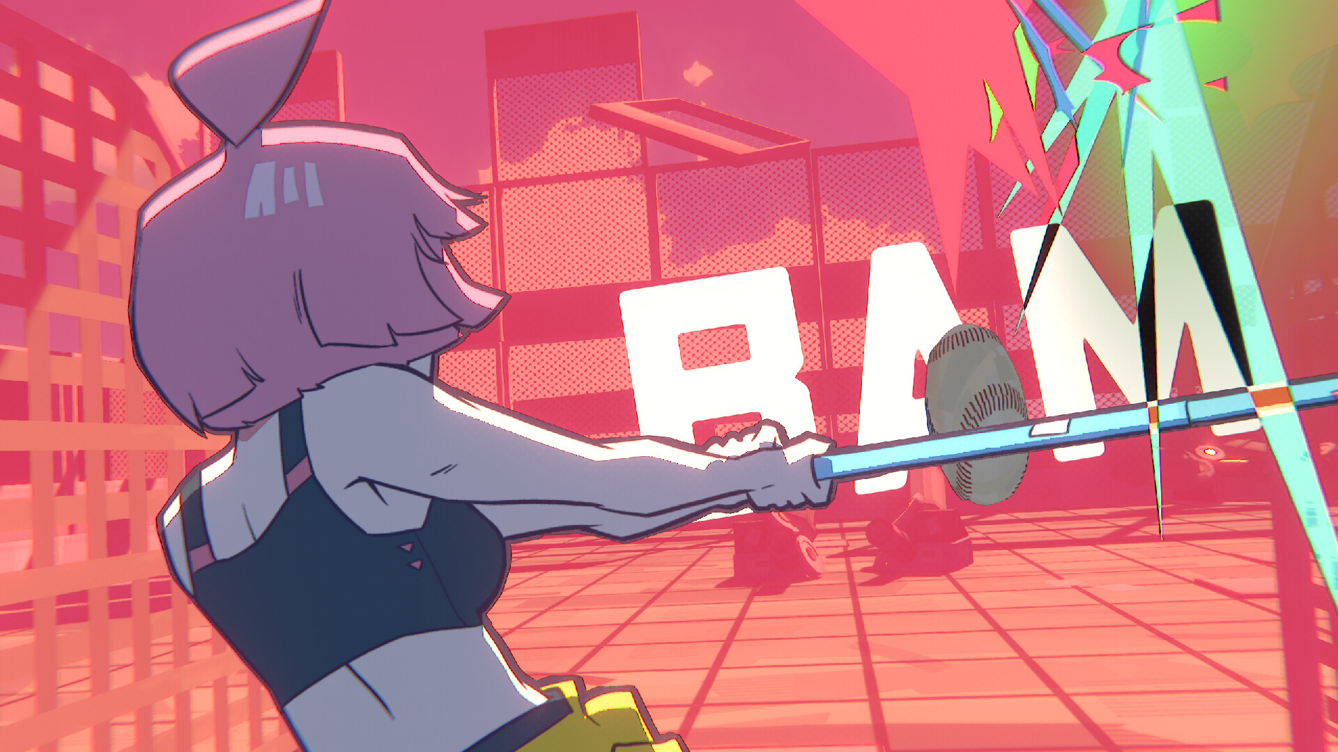 Unbeatable game hand-drawn animation