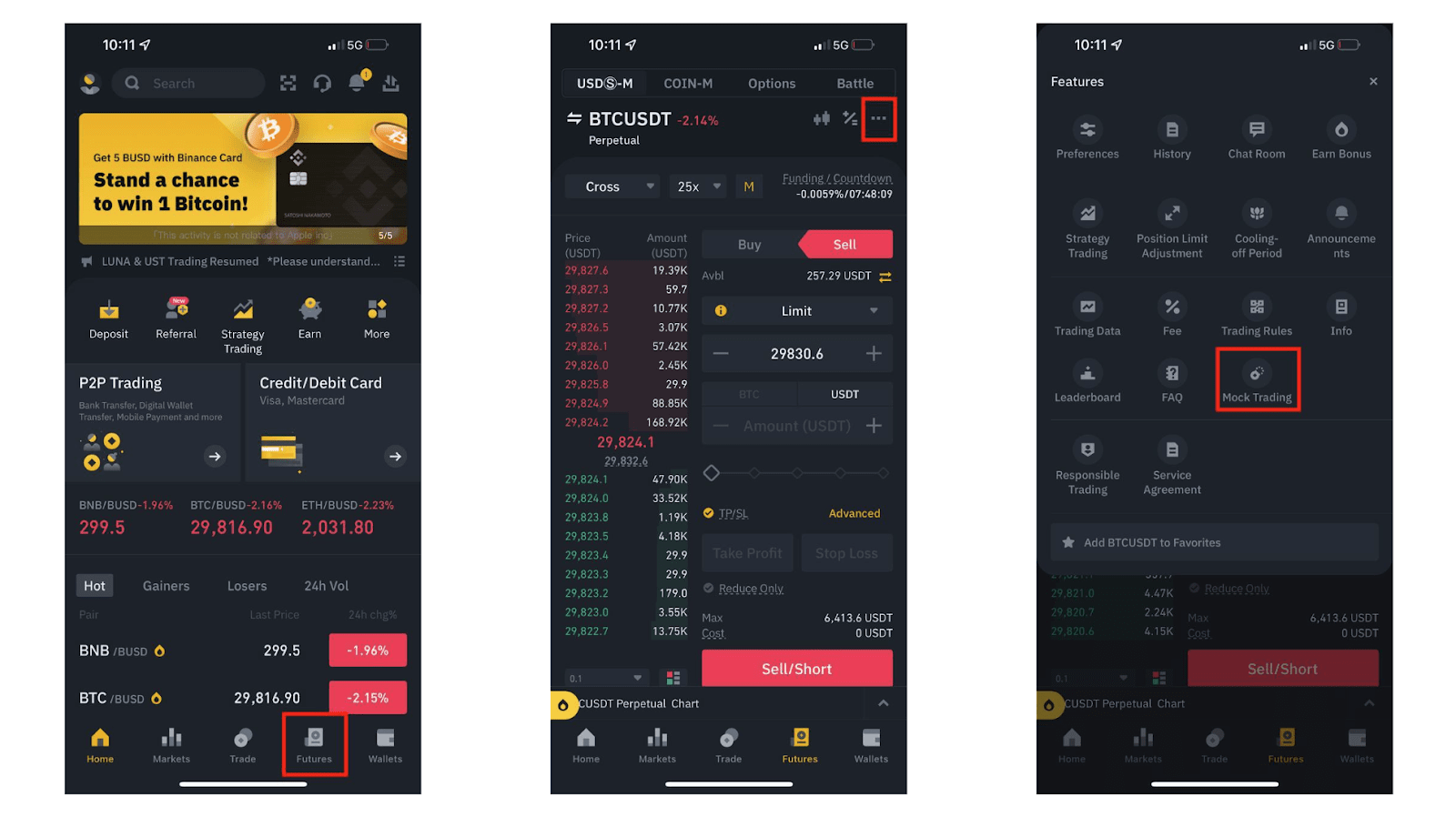 Binance Alpha token trading interface