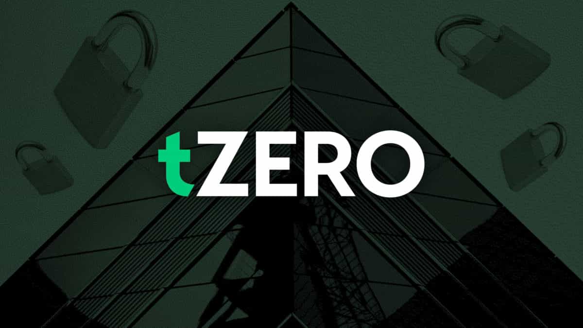 tZERO security token trading platform