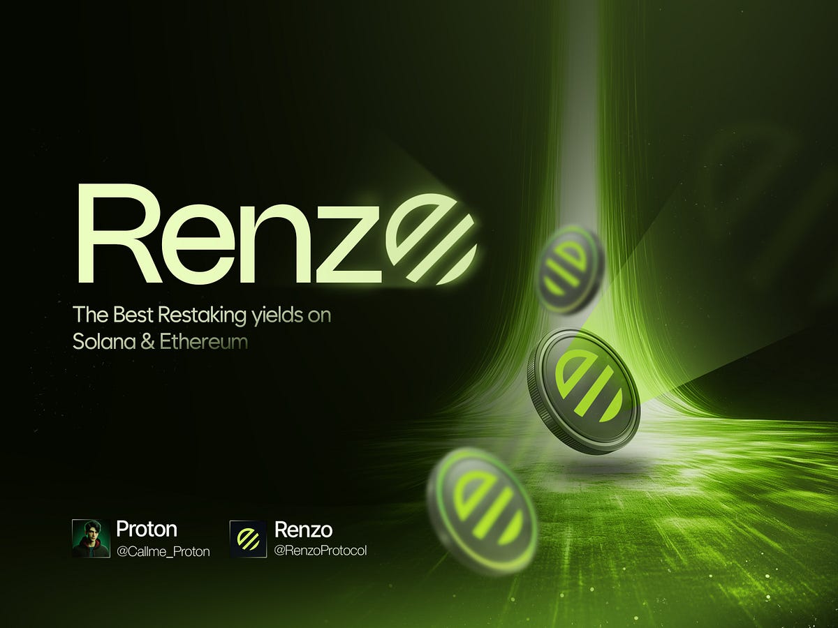 Renzo ezETH liquid restaking token