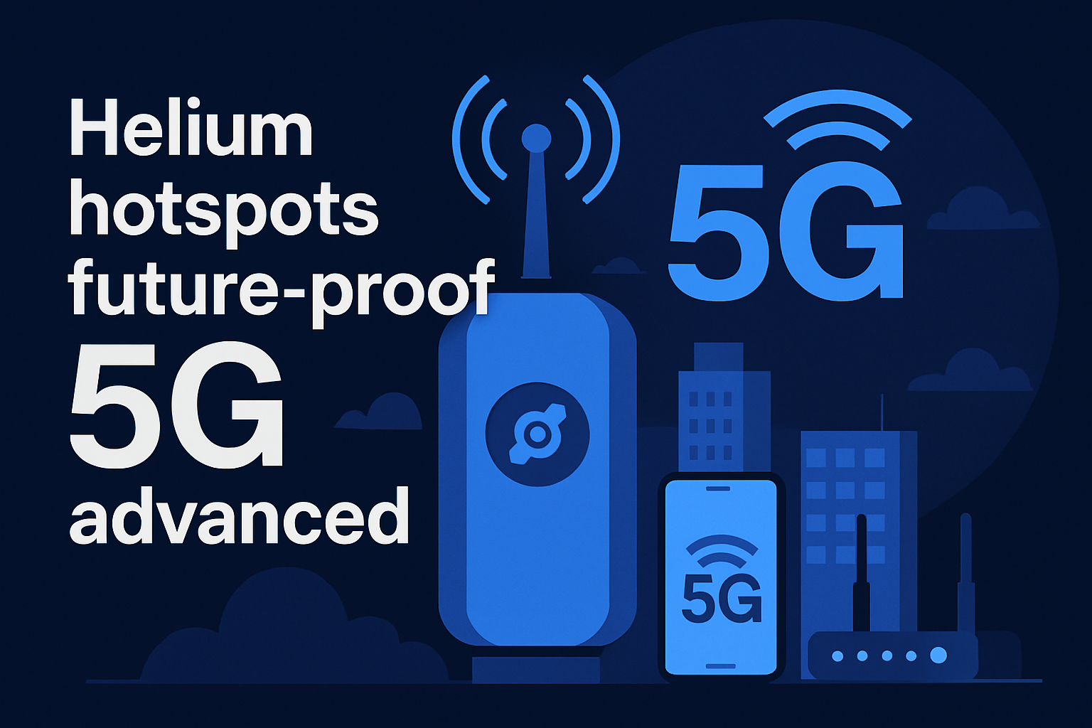 Helium hotspots future-proof 5G advanced